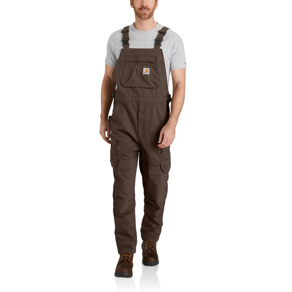 Carhartt Steel Rugged Flex Ripstop Bib Overall Mens